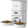PawHut voerautomaat voor katten, 4 liter, met instelbare Productafbeelding-voorbeeld 1