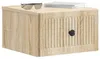vidaXL, comodini da parete, 2 pezzi, effetto legno Sonoma, Anteprima dell’immagine prodotto 3