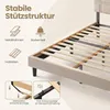 VASAGLE Bettgestell 140 x 200 cm Doppelbett mit Produktbild-Vorschau 6