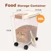 Nobleza 20LFuttertonne Luftdicht mit Deckel Futtertonne Produktbild-Vorschau 2