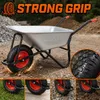 MAXCRAFT Schubkarre / Bauschubkarre Luftbereifung 250 kg Produktbild-Vorschau 5