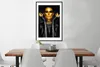 MuchoWow® MuchoWow® Gerahmtes Poster Frau - Porträt - Gold Produktbild-Vorschau 3