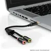 deleyCON Audio Klinken Y Adapter Splitter 3,5mm, Stecker Produktbild-Vorschau 4