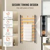 VEVOR radiátorový sušák na ručníky, vyhřívaný držák ručníků Náhled obrázku produktu 14