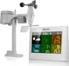 A white weather station with a display screen and outdoor sensor unit, shown on a white background. Anteprima dell’immagine prodotto