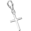 Zeitloser Kreuzanhänger Charm für Armband I 925 Echtsilber Produktbild-Vorschau
