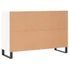 vidaXL Sideboard Blanc 101,5x35x70 cm Bois composite Voir les images du produit 2