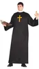 Costume da prete per uomo taglia M/L, taglia:S Anteprima dell’immagine prodotto 4