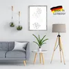 Bilderrahmen Vintage Weiss CLAMARO Collage nach Maß  Holz Produktbild-Vorschau 1