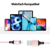 USB-A auf iPhone Nylon Kabel Typ A Ladekabel für iPhone - Produktbild-Vorschau 2