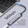 ColorWay USB-C Hub 4-in-1, 3x USB 2.0 und 1x USB 3.0 Produktbild-Vorschau 5