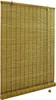 A bamboo roller blind hanging vertically. Produktbild-Vorschau