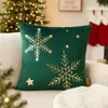 EUROFIRANY | Zierkissenbezug - Weihnachtskissenbezug - 45 x Produktbild-Vorschau 2