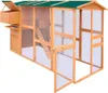 vidaXL Dřevěný kurník pro slepice 295x163x170 cm Náhled obrázku produktu 2