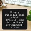 Mr. & Mrs. Panda Mauspad Unsere Fußböden sind nicht... - Produktbild-Vorschau 2