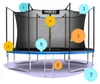 Tuintrampoline 13 voet/404 cm met binnennet en ladder, merk Productafbeelding-voorbeeld 15