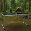 Turistický stolík, skladací kempingový stolík, čierna doska Náhľad obrázku produktu 5