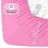Buymax Topper Spannbettlaken Jersey Spannbetttuch 100% Produktbild-Vorschau 4