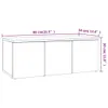 TV skříňka Sonoma dub 80x34x30 cm odvozený výrobek ze dřeva Náhled obrázku produktu 18