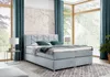 Boxspringbett Schlafzimmerbett Bett BARTOLO DELUX Stoff Produktbild-Vorschau 1