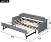 Flieks Schlafsofa 90x200cm mit USB, Polsterbett mit Produktbild-Vorschau 7