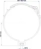 POLOPLAST POLO-CLIP Schelle, DN 160/125, M10, 1 Stk. Produktbild-Vorschau 3