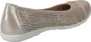 Caprice 22151 Ballerina Regular Taupe Metallic Größe EU 42 Produktbild-Vorschau 15
