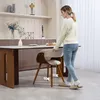 HOMCOM Esszimmerstuhl Küchenstuhl mit Rückenlehne, Produktbild-Vorschau 6