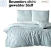 Bettwäsche 200x200 cm. 3 teilig, grün 100% Produktbild-Vorschau 5