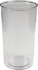 A clear plastic mixer beaker is shown against a white background. Anteprima dell’immagine prodotto