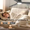 Sofucor Deckenventilator, modern, 132 cm, Massivholz, mit Produktbild-Vorschau 6