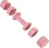 A disassembled pink dumbbell set on a white background. Náhľad obrázku produktu