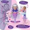 BABY born Glam Up Aura Meerjungfrau mit lila Haaren & Produktbild-Vorschau 2