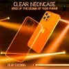 NALIA Clear Neon Custodia per iPhone 13 Pro, Custodia Anteprima dell’immagine prodotto 2