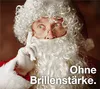 1x Weihnachtsmannbrille Nikolausbrille Brille Nikolaus rund Produktbild-Vorschau 5