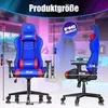 Sedia da gaming KESSER® ergonomica, con poggiatesta e Anteprima dell’immagine prodotto 2