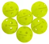 Lot de 6 balles de pickleball Megaform pour salle Voir les images du produit 1
