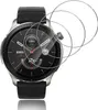 A smartwatch with screen protectors shown in front of a white background. Produktbild-Vorschau