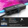 Alfombrilla para ratón de juego Titanwolf RGB, tamaño XL Vista previa de la imagen del producto 5