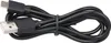 A black USB to micro-USB cable coiled and tied with a cable tie. Produktbild-Vorschau