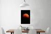 MuchoWow® Poster Der halb verdunkelte Mars am Himmel 40x60 Produktbild-Vorschau 2
