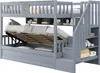 Sweiko Lit en bois 90x200CM, Sous-lit hydraulique, Escalier Voir les images du produit 5