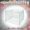 Komposter Metall Kompost Metallkomposter Kompostbehälter Produktbild-Vorschau 2