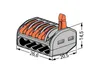 WAGO 222-415 Borne de jonction, 5 compartiments - Contenu : Voir les images du produit 6