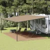 vidaXL Tappeto per tenda 400x600 cm color tortora Anteprima dell’immagine prodotto 1