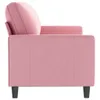 Side view of a pink sofa. Produktbild-Vorschau