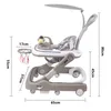 4 in 1 Lauflernhilfe Babywalker Spiel- und Lauflernwagen Produktbild-Vorschau 7