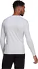 Adidas Base Tee 21 Shirt met lange mouwen, heren - Wit | Productafbeelding-voorbeeld 2