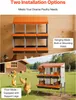 SucceBuy 2-stöckiges Legenest 795x525x990 mm, 6 Fächer, Produktbild-Vorschau 6