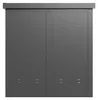 GFP Geräteschrank Metall 150x78x191 cm Gartenschrank Produktbild-Vorschau 4